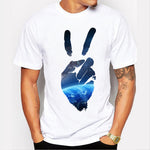 Peace Print T-shirt