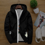 Casual Hooded Bomber Jacket