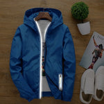 Casual Hooded Bomber Jacket