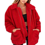 Casual Thick Plush Overcoat