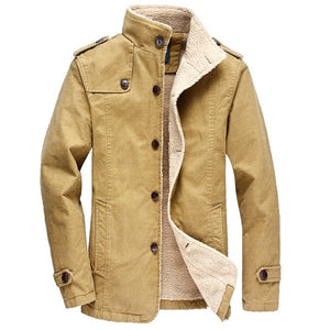Military Style Wool Jacket