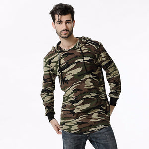 Baggy Fit Camouflage Hoodie